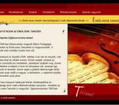 Az Eszterházy Károly Főiskola Ének-zene Tanszékének weboldala