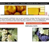 Az egri borvidék weboldala